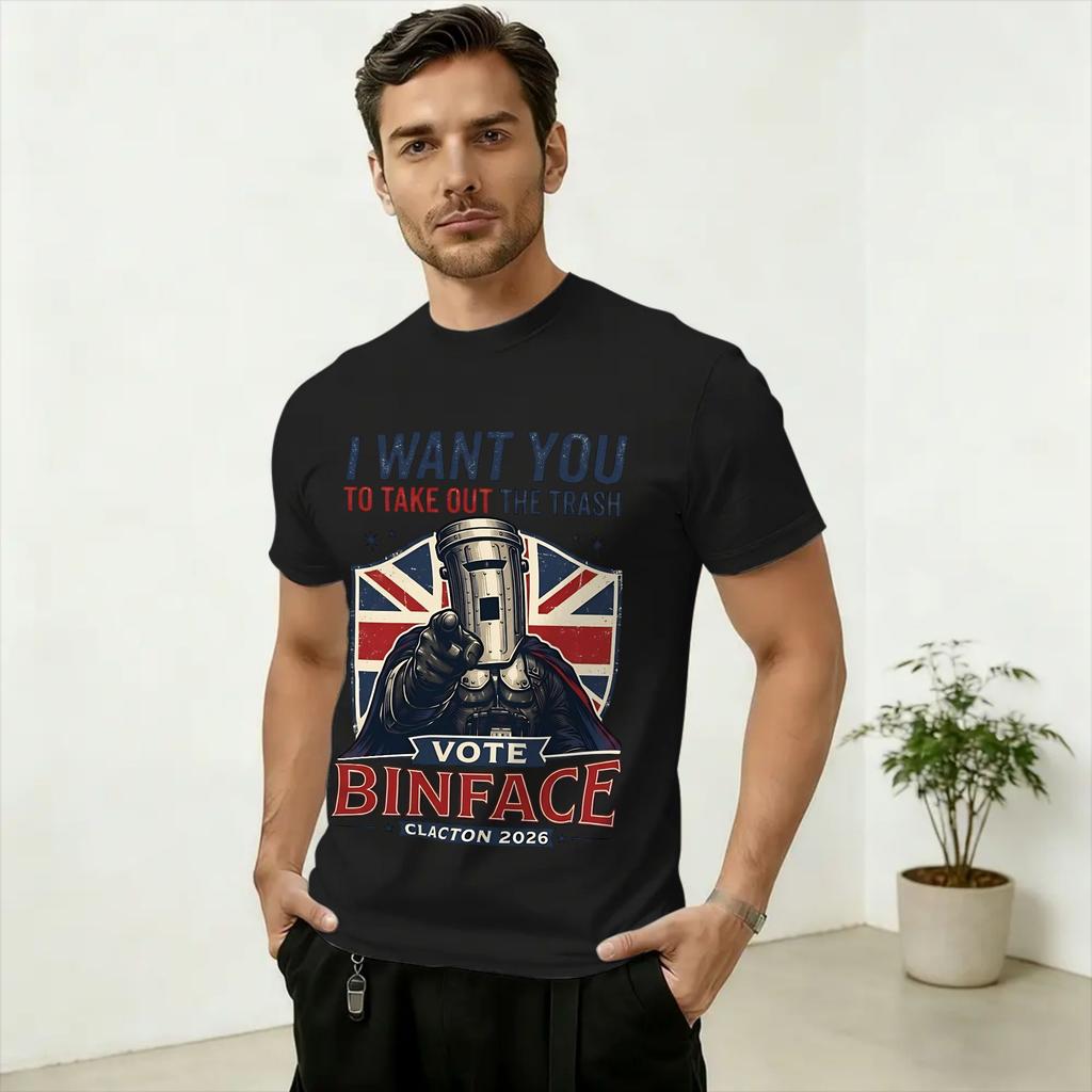 T-shirt Unisex Cotone Divertente Conte Binface Sigma IX Girocollo Manica Corta Abbigliamento Adulto