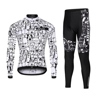 2026 Long Cycling Jersey Suit for Men, Bicycle Accessories, Moisture Wicking, Road Bike Outfit, Breathable Sweat Wicking, Sweatpants,