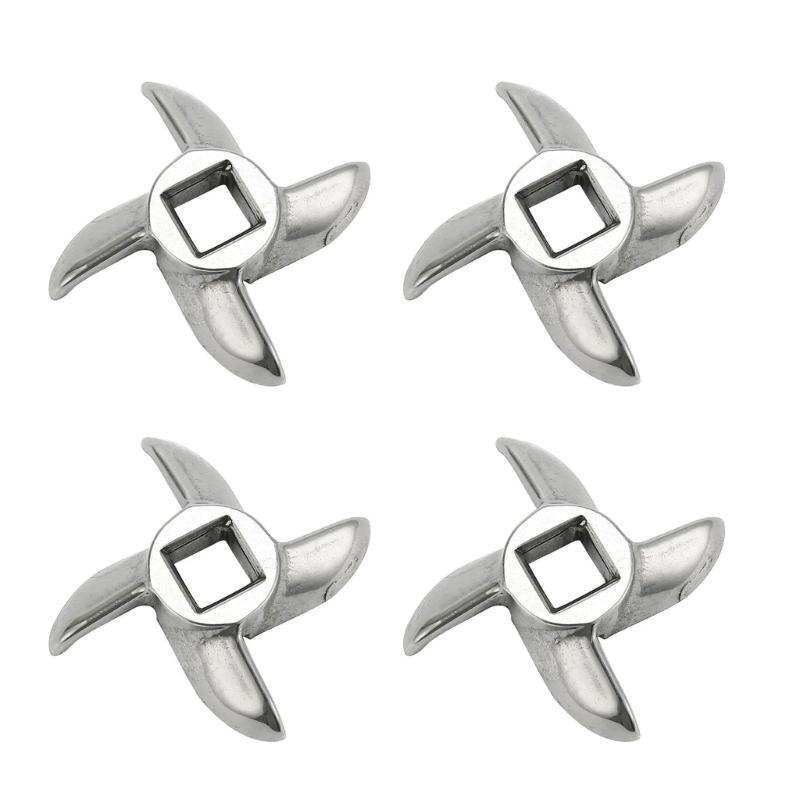 Fleischwolfmesser Edelstahl Hackfleischscheibe Fleischwolfscheibe Fleischwolfplatte Fleischwolfklinge für Küche