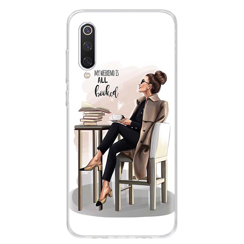 

Girl Boss Pink Women Phone Case Cover for Xiaomi Redmi Note 15 14 13 12 11 Pro Plus 14S 12S 11S 11T 11E 10S 10 Customized Fundas Note 15 Pro Plus
