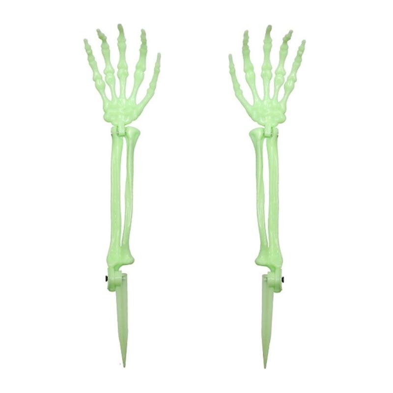 

Horror Decors Skeleton Hand Stake With Easy Installation Halloween Parties Property For Garden Graveyard Theme Setups