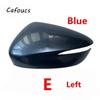 1pcs Car Wing Side Rearview Mirror Cover Cap Shell For Mazda CX-3 CX3 2013- CX-5 CX5 2015 2016