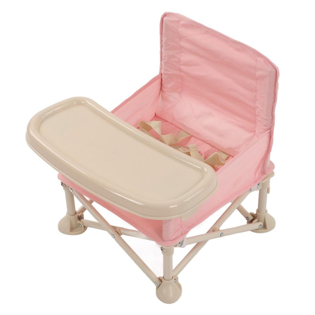 Baby Picnic Chair Dining Portable Infant Training Chair Outside Foldable Safety Belt High