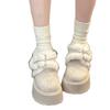 New Retro Fleece and Thick-soled Cotton Shoes for Women, Warm Snow Boots
