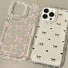 Cute Love Heart Bowknot Air Bag Case for Realme C55 C53 C51 C21Y C25Y C35 C11 C2021 C20 C30 Realme 10 Pro Plus 8 9I 5G Cover