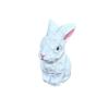 Hand-Carved Wooden Rabbit Ornament - Cute Style for Home or Office Decoration