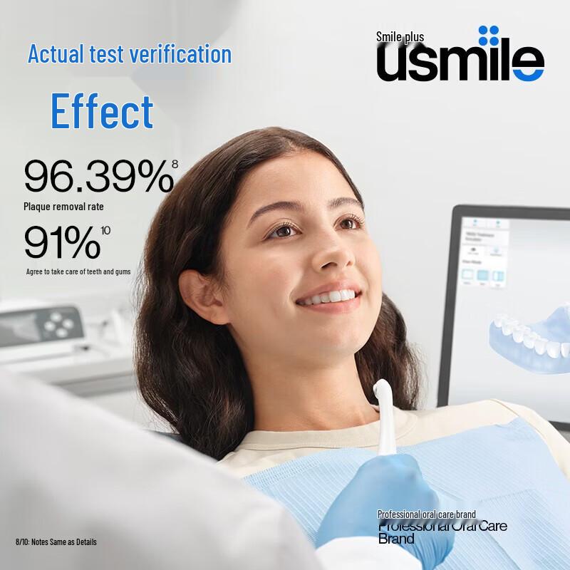 Usmile P10 Digital Sonic Toothbrush CN plug (adapter included)