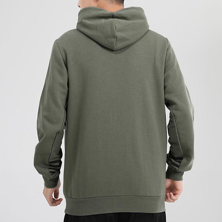 Adidas Comfort Hoodie Track Top Men Tops Army-Green GD5462