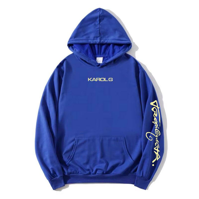Tropicoqueta Hoodie KAROL G Album Printing Sweatshirts Long Sleeve Female Hooded Pullovers Fleece Warm Streetwear