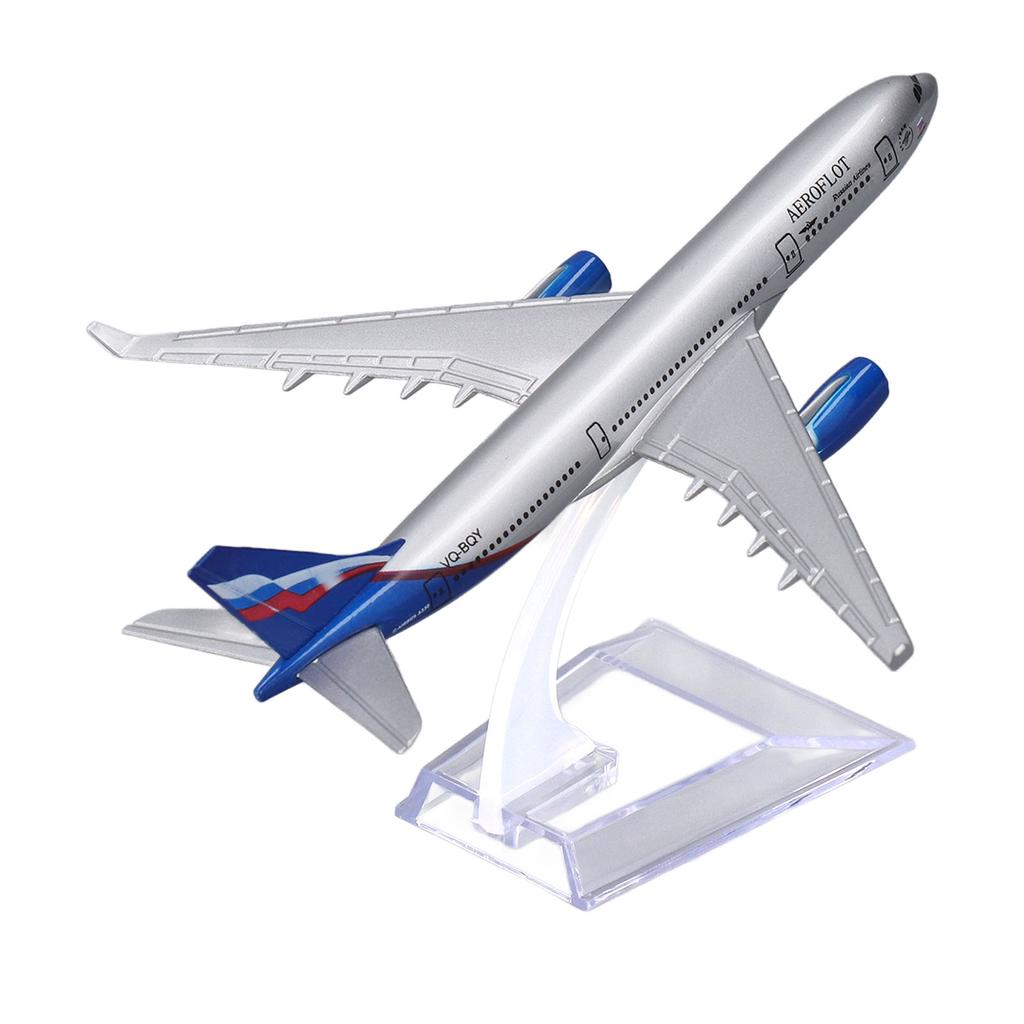 Aircraft Model Toy Alloy Decorative Flying Display Airplane Model for Children Adults Outdoor