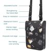 Bicycle Bag with Adjustable Straps Waterproof Handlebar Front Tube Basket Cycling Bag MTB Road Bike Frame Pocket Shoulder