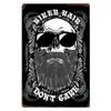 Segni Metallici Vintage Pin Up di Motociclette per Decorazione Man Cave Bar Garage