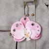 Keyring Phalaenopsis Orchid Keychain Keychains Bag Pendant Imitation Flower Pendant  Couple Kids