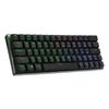 CoolerMaster SK622 Black Wired/Wireless Tenkeyless Mini Keyboard with Red Switches and On-the-Fly Function (SK-622-GKTR1-US, KB527)