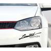 Limited Edition Reflective English Signature Car Eyebrow Sticker D194