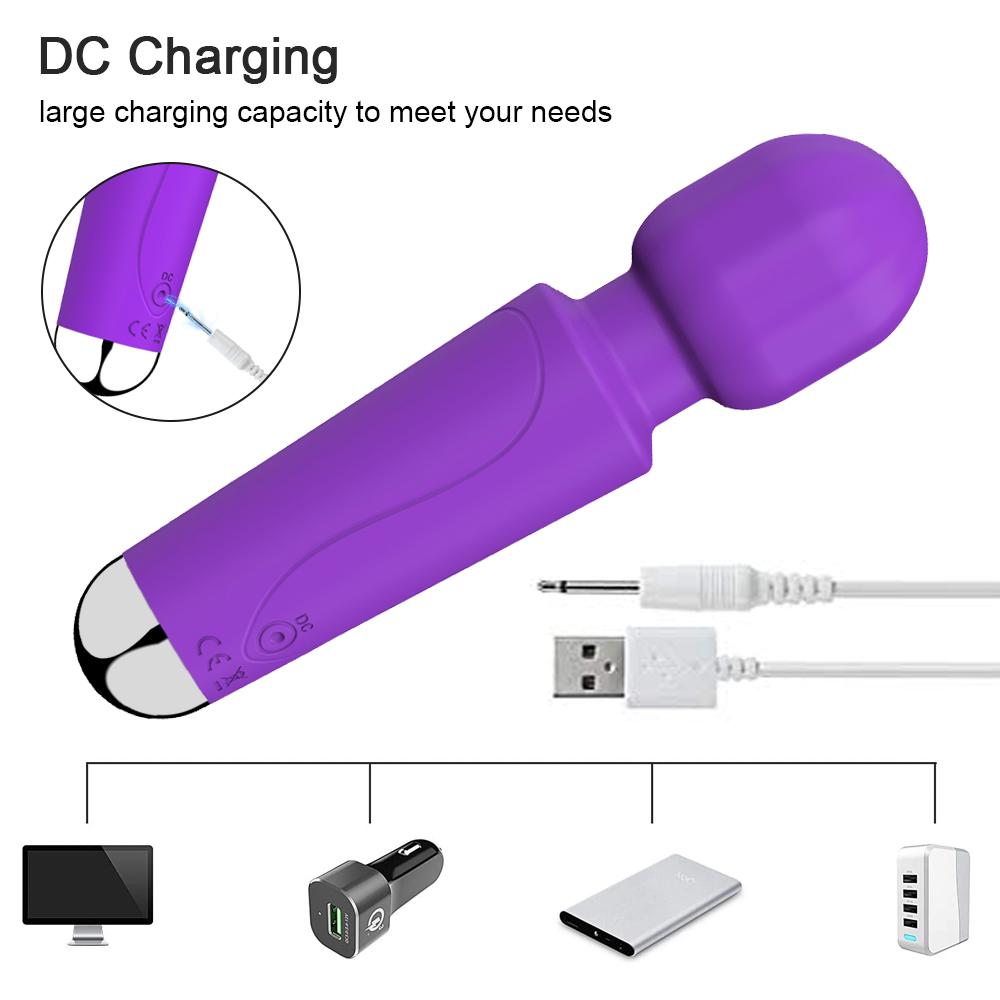 Mini potenti vibratori AV per le donne Bacchetta magica vibratore stimolatore del clitoride femminile massaggiatore vibratore giocattoli del sesso articoli per adulti 18