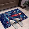 Knight Rider Pattern Rug, Indoor/Outdoor Mat, for Picnic, Gameroom, Bedroom, Office, Living Room, Home Decor Carpet, Birthday Gift