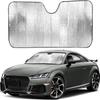 3D Digital Car Windshield Sunshade - Aluminum Film Bubble Cartoon Visor