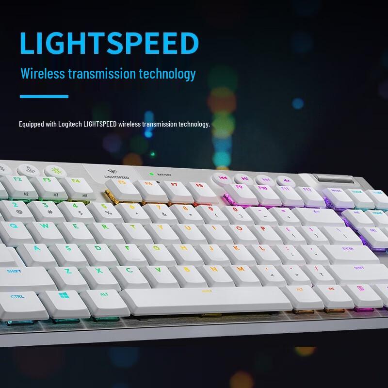 Logitech G913 TKL LIGHTSPEED RGB Wireless Mechanical Gaming Keyboard