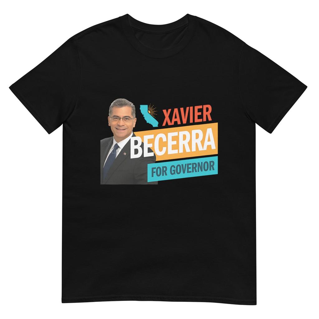 Xavier Becerra For California Governor 2026 TShirt