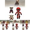 Cute Adorable Deadpool Wolverine Plush Toy Figurines For Kids Collectors