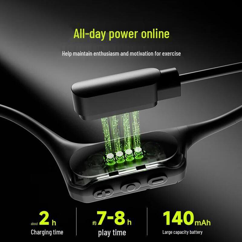 Aigo GS08 Bone Conduction Swimming MP3 Headphones