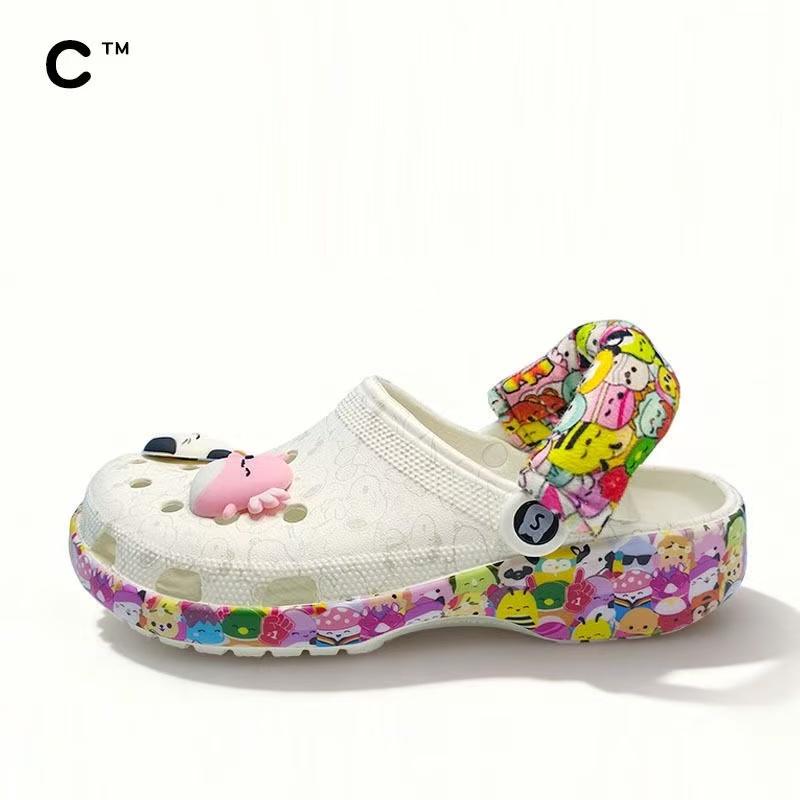 

Crocs Classic Kids Shoes Unisex Slippers 45-46(M11) білий