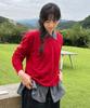 MIND BRIDGE WOMEN [On][W] Essential V-Neck Regular Fit Knit - 6 Colors