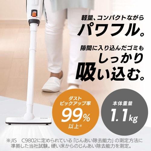 Iris Ohyama Cordless Vacuum Cleaner, Paper Pack Type, Runs for Up to 25 Minutes, 10.8V Iris Power Tool Common Battery and Charger Included JCL108