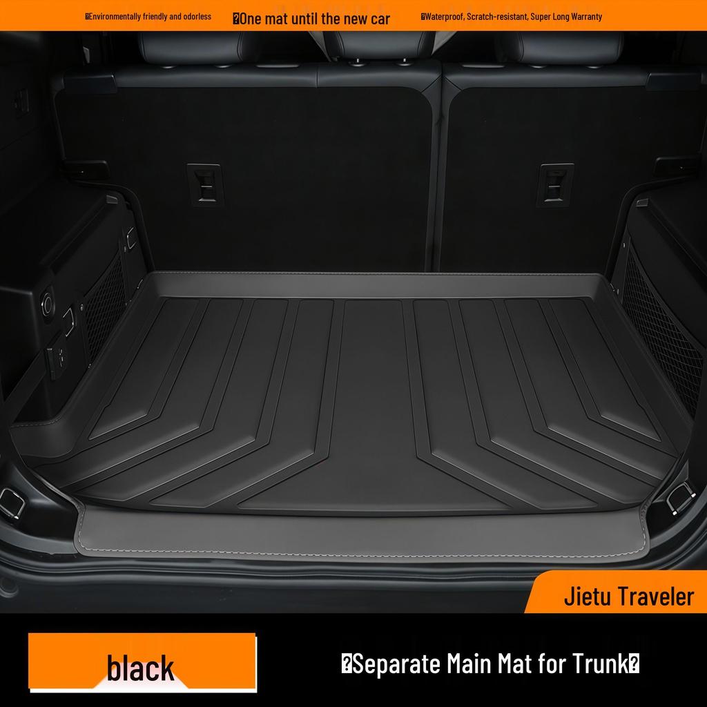 Waterproof Dustproof Trunk Mat for Jetour Traveller - Eco-Friendly Car Interior Accessory