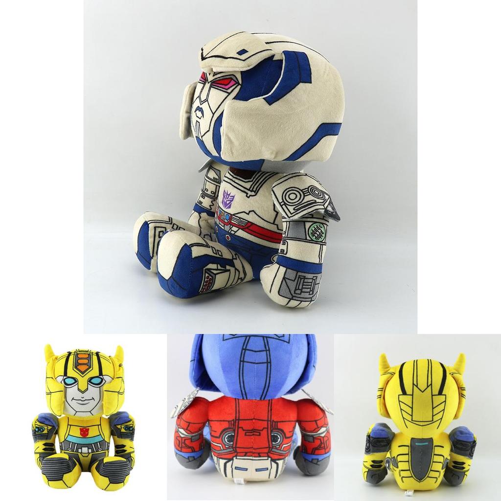 Adorable Bumblebee Transformers Plush Doll Soft Toy Robot Birthday Gift For Kids
