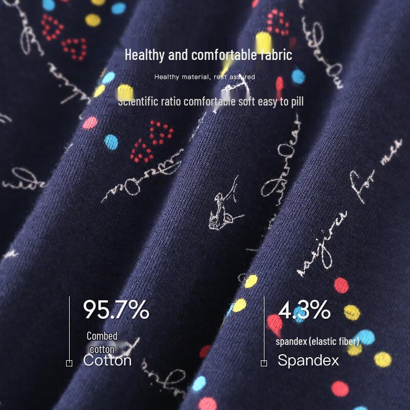 Langsha Men's Antibacterial Cotton Boxer Briefs