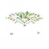 Glowinthedark Face Jewels, Resin Crystal Stickers, Waterproof, Party Makeup Decoration