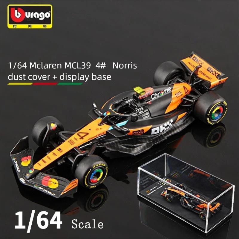 YRS3 Bburago New Arrival 1:64 F1 Formula Racing Car Model Red Bull RB21 Ferrari Mercedes McLaren Team Collectible Gift