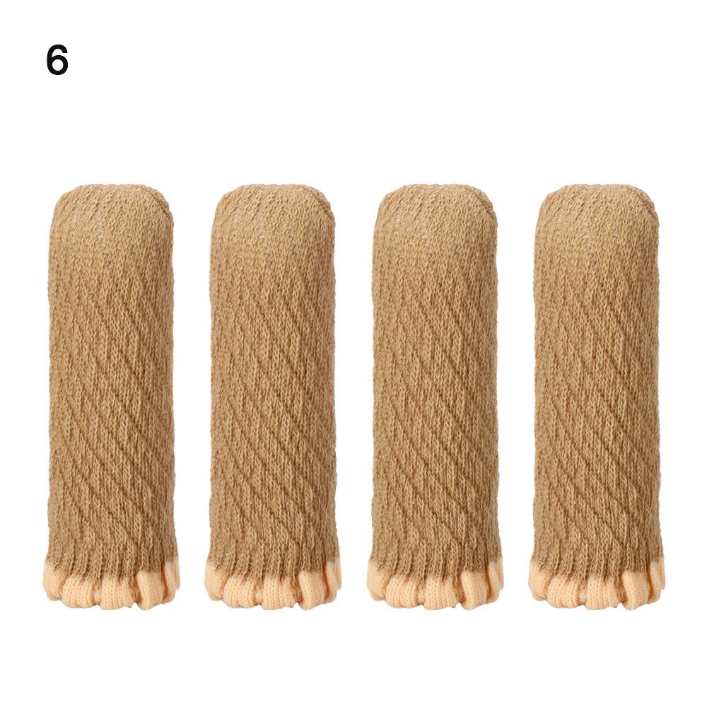 4Pcs/Set Cute Anti-Noise Floor Protector Non-slip Table Foot Cover Protective Case Furniture Legs Sleeves