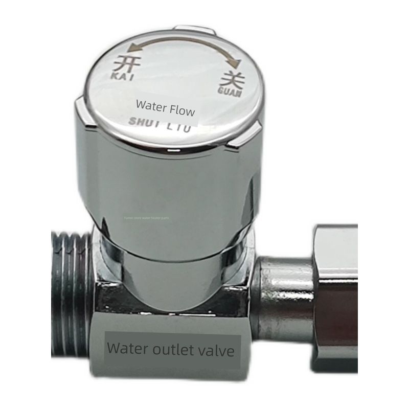 Water Heater Temperature Control Valve, Water Flow Adjustment Valve, Universal Temperature Control Switch, Water Stop Valve That Can Shut Off Water