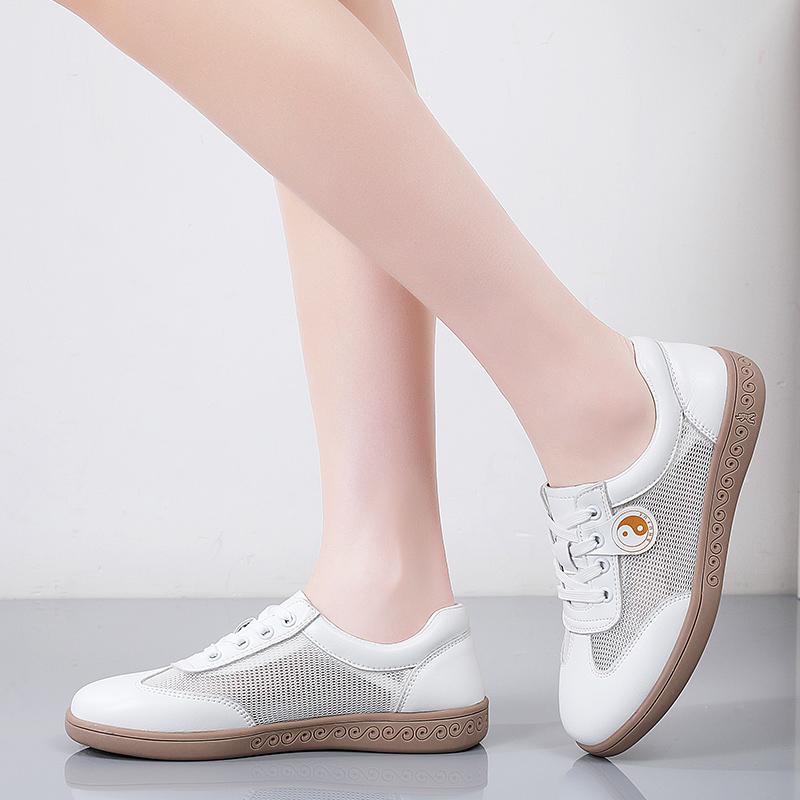 Summer New Product Women's Taekwondo Shoes Mesh Breathable Kung Fu Martial Arts Tai Chi Karate Fitness Shoes
