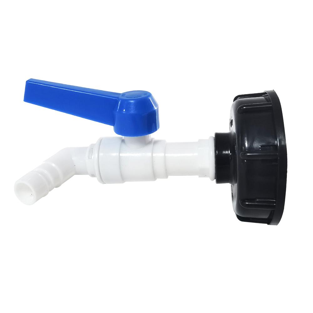 IBC S60*6 water tank 1/2'' adapter 360 ° rotary faucet water outlet device kit Garden irrigation faucet Garden water pipe joint