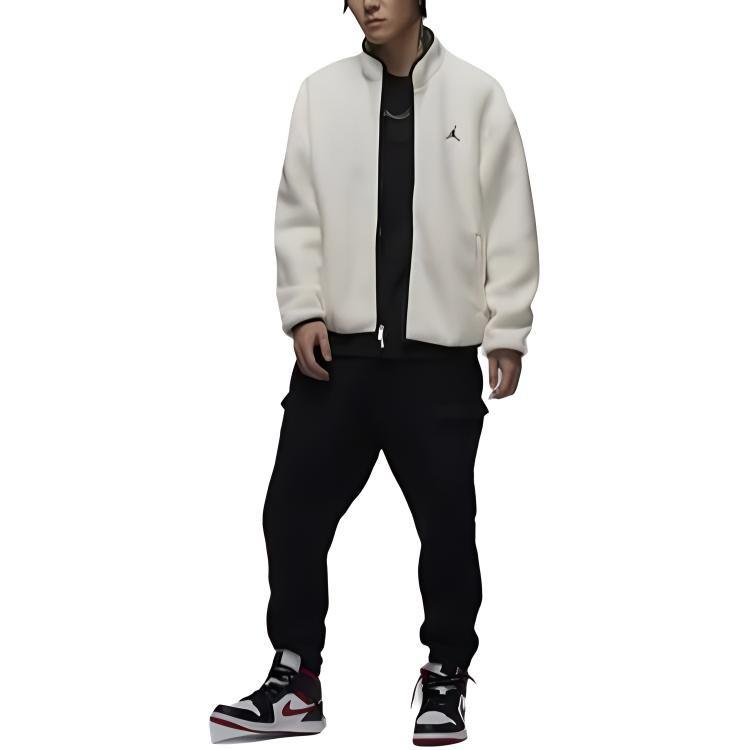 Jordan Flight Fleece Bekleidung Herren Segelweiß FV7449-133