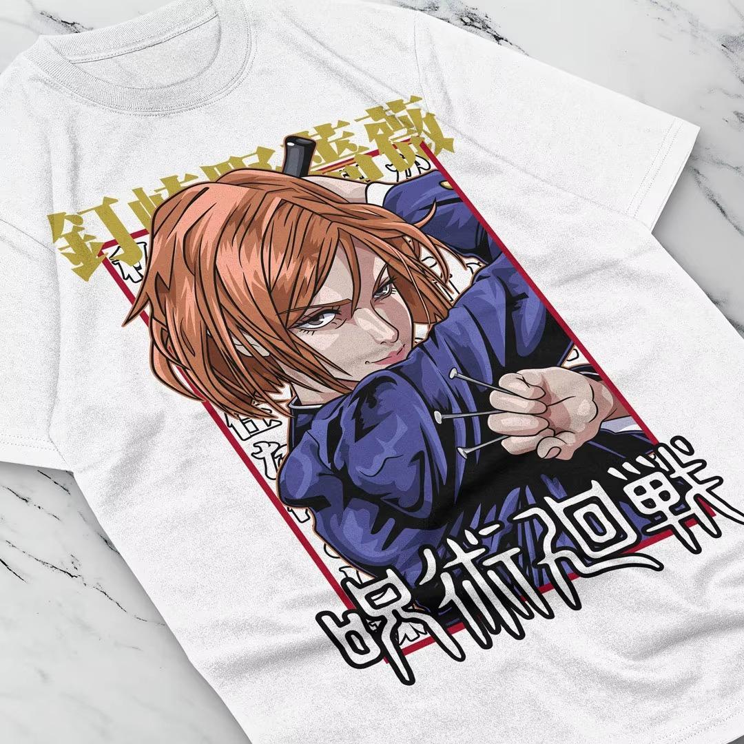 

Jujutsu Kaisen Anime Kugisaki Yuji Mahito Printed Tshirt Unisexs and Womens Tshirt Unisexs Top Sports Tshirt 2026 Summer New Tee 4XL