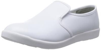 High Grip Unisex Work Shoes H800 White [Midori Anzen] 23.0cm