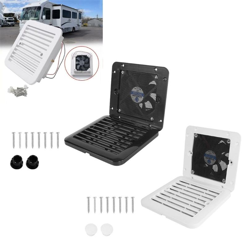 12V Marine Lüfter 4500RPM Schwerlast ABS Abluftventilator für Wohnmobil Boot Yacht Wohnwagen Anhänger Badezimmer Küche