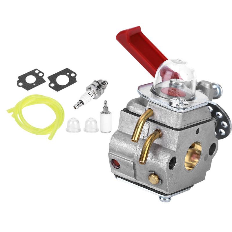 Carburetor Kit Trimmer Carburetor Garden Lawn Mover Trimmer Carburetor Kit for Homelite UT‑ 33600A 26cc EHCPS 0264AT 0264OF