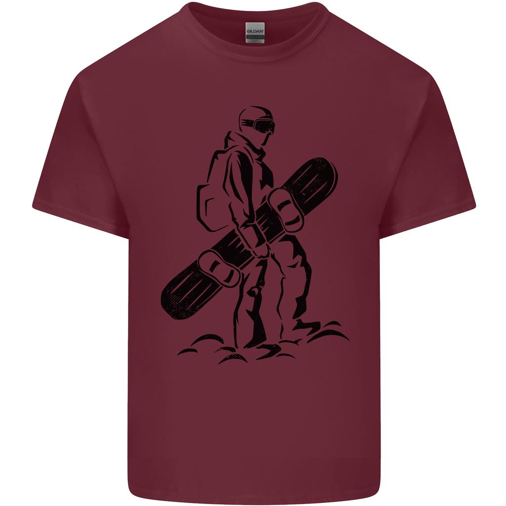 A Snowboarder Snowboarding Winter Sports Unisexs Light Cotton TShirt