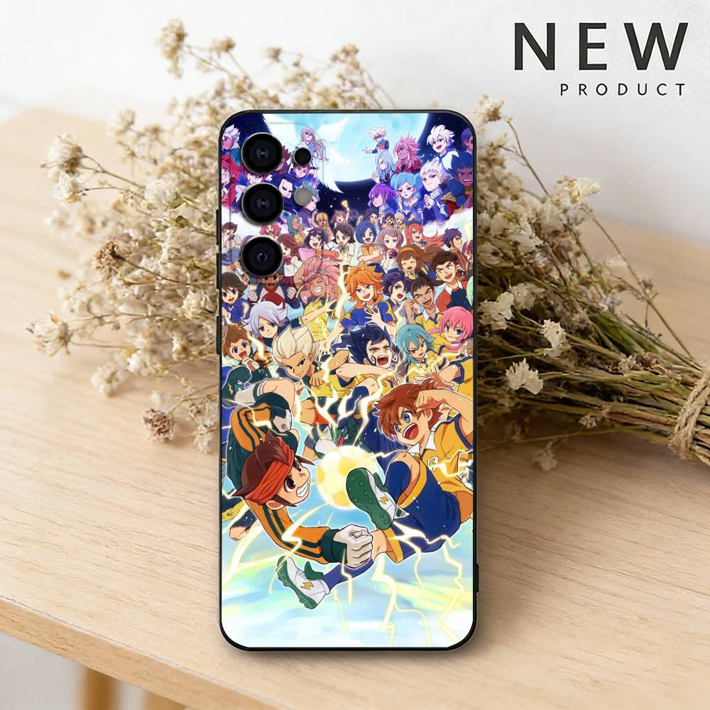 Anime I-Inazuma  Eleven Poster phone Case For Samsung S26,25,24,21,22,23,30,20,Ultra,Plus,Fe,Lite Black Soft Cover Samsung S20ULTRA5G