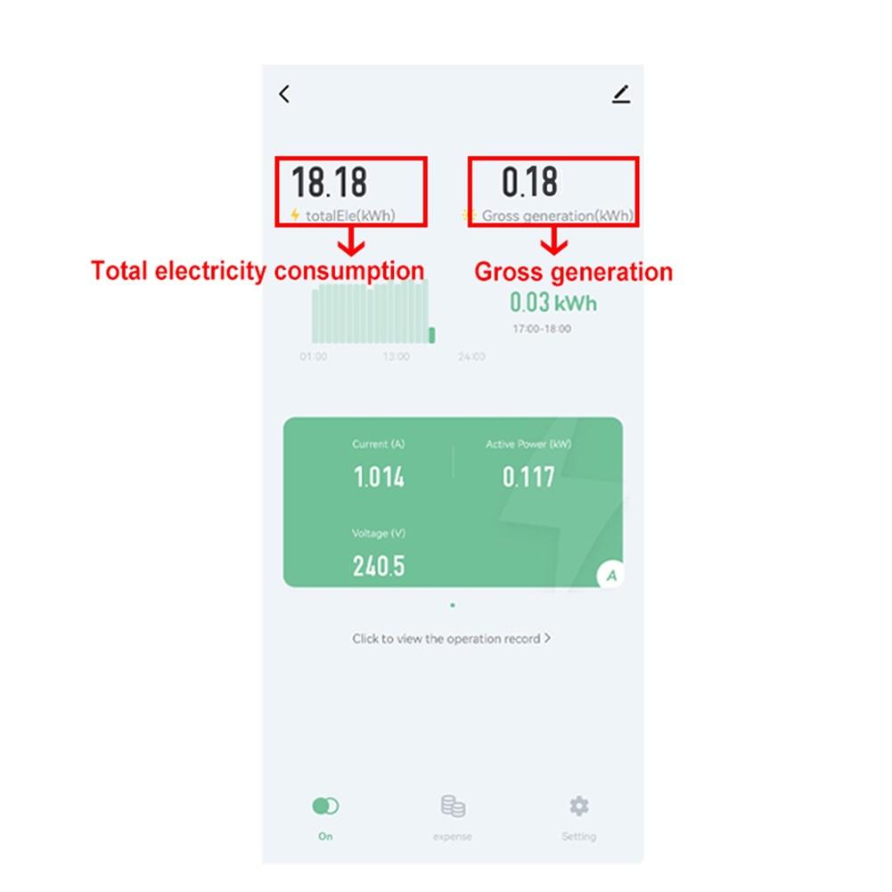 Smart Monitoring Solution For Tuya Compatible Energy Meter for Single Phase 80A with User Friendly App Features