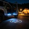 2pcs HD Led Welcome Light Car Door Projector Lamps Car Accessories For Subaru Forester SG5 SH SJ Impreza XV Legacy Outback WRX STI GC8 Tribeca