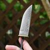 Grote Damascus Staal Huishoudelijk Vast Mes Blanks DIY Halfafgewerkte Blanks Utility Mes met Koperen Plaat