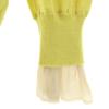 Sacai Long sleeve knit cardigan 2 lime Women Used