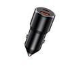 PD48W Dual-Port Car Charger with PD+QC3.0 for Fast Lightning Charging of Phones & Tablets